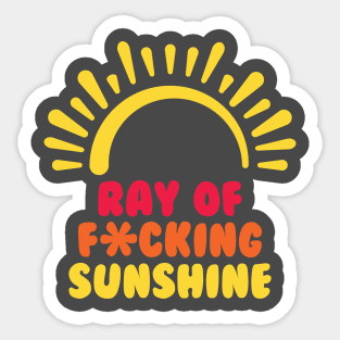 Ray of Sunshine Sticker